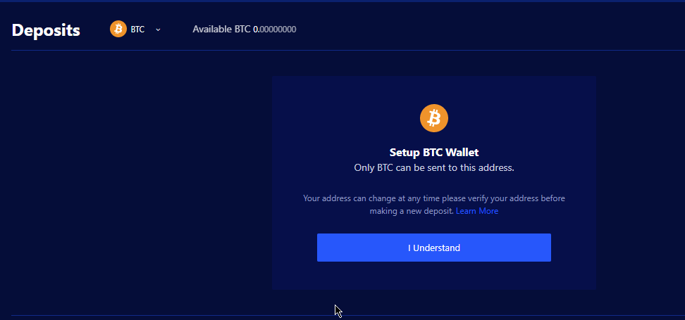 Liquid BTC wallet setup