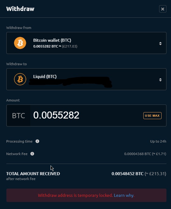 Nicehash won't let you withdraw without 2FA enabled